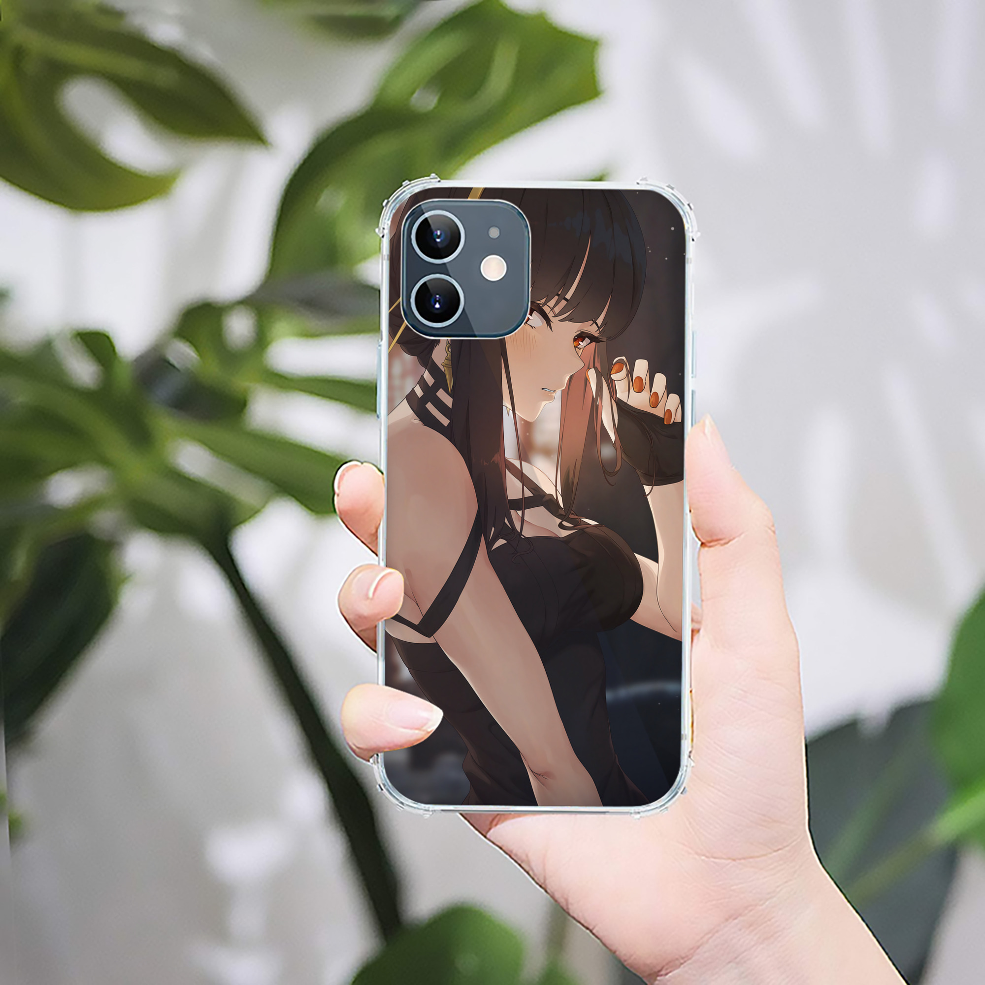 （画像用） SPY×FAMILY间谍家家酒 【iPhone 12シリーズ対応】透明スマホケース（クリアソフトケース）